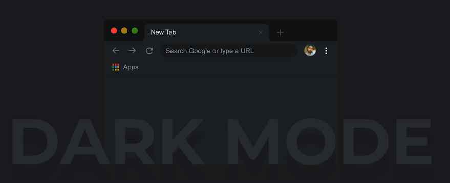 Turn on Dark mode in Google Chrome